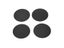 4pcs/lot Bottom Case Rubber Foot Pad Stand Laptop Replacement Feet Base For Carousel 5