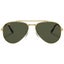Ray-Ban New Aviator RB3625 919631 - Gold Frame with Green Lens Carousel 2