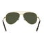 Ray-Ban New Aviator RB3625 919631 - Gold Frame with Green Lens Carousel 4