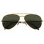 Ray-Ban New Aviator RB3625 919631 - Gold Frame with Green Lens Carousel 6