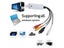 Mini USB 2.0 To RCA Cable Adapter Converter Audio Video Capture Card Adapter PC Carousel 7