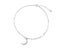 KOFSAC New Trendy Simple Moon Beach Foot Jewelry 925 Sterling Silver Anklets Carousel 4