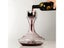 2000Ml Tumbler Decanter With Wood Tray Lead-Free Hand Blown Crystal Wine Carafe Carousel 7