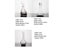 2000Ml Tumbler Decanter With Wood Tray Lead-Free Hand Blown Crystal Wine Carafe Carousel 8