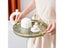 Round Storage Tray Home Living Room Coffee Table Tea Cup Storage Plate Acrylic Carousel 5