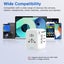 Universal Travel Adapter Worldwide Plug Adaptor NEW Carousel 6