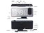 FM Radio Digital Alarm Clock With 180° Time Projection 12/24H Snooze LED Clock Carousel 7