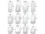 Simple Transparent Glass Small Vase Nordic Decoration Living Room Flower Home Carousel 7