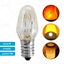 8 PCS 7W 240V E12/E14 Clear Bulbs Night Light Replacement Warm Yellow Light Carousel 5
