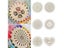 1PC Wood Embroidery Floss Organizer Thread Holder Needle Arts Cross Stitch Carousel 6
