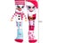 1 Pair Creative Cartoon Christmas Stockings Regular Fit Decorate Socks Carousel 7