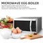 Microwave Oven Egg Boiler Pot Egg Pod Separation Shell Steamer Cooking Tools Carousel 9