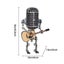 Vintage Microphone Guitar Robot Table Lamp Carousel 4
