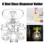 DESAFIONA 6 Shot Glass Dispenser and Holder Carousel 3