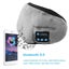 Bluetooth Sleep Mask Headphones - Good Sleep with Comfy Mask and Music Carousel 5