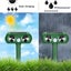 Animal Repellent Ultrasonic Animal Repeller Solar Powered Cats Birds Repellen... Carousel 7