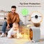 Portable Electric Space Heater with Thermostat for Indoor Carousel 4