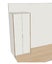 Luxury plywood cabinet with adjustable shelves with soft close doors Carousel 5