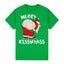 100% Cotton Christmas T Shirt Adult Unisex Tee Tops Funny Santa Party Custume M Carousel 1