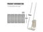 Flat Squeeze Mop Floor With Bucket Water Floors Cleaner Home Kitchen Wooden Carousel 1