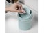 Mini Desktop Bin Small Trash Can Tube With Cover Bedroom Trash Garbage Can Carousel 5
