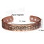 Pure Copper Magnetic Bracelet Arthritis Pain Relief Bangle Healing Therapy Gift Carousel 4