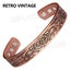 Pure Copper Magnetic Bracelet Arthritis Pain Relief Bangle Healing Therapy Gift Carousel 10