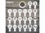 20pcs Coffee Stencils DIY Fancy Coffee Printing Model Foam Spray Cake Stencil Carousel 3