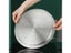 20/22/24cm Wok Lid Stainless Steel Round Wok Lid Household Seasoning Pot Cover Carousel 4