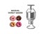 Manual Donut Maker Stainless Steel 2.5L Cake Doughnut Batter Dispenser Donut Carousel 2