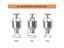 Manual Donut Maker Stainless Steel 2.5L Cake Doughnut Batter Dispenser Donut Carousel 3