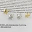 925 Sterling Silver star shaped stud earrings "Antares" Carousel 5