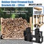 Brand New steel Firewood Storage Rack Fireplace Bracket Kit *Sale NOW* Carousel 17