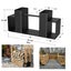 Brand New steel Firewood Storage Rack Fireplace Bracket Kit *Sale NOW* Carousel 5