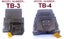 TOOL BELT- BLACK HEAVY DUTY LEATHER SLIDE & SWAP ON BELT FOR 33" TO 45" INCH Carousel 3