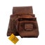 TOOL BELT- SINGLE HEAVY DUTY LEATHER SLIDE ON WITH BELT FOR 33" TO 45" INCH Carousel 3