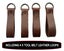 TOOL BELT- BROWN HEAVY DUTY LEATHER SLIDE & SWAP ON BELT FOR 33" TO 45" INCH Carousel 8