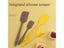 2 Pieces Silicone Spatula Set Gadget Tools Mixing Tool Utensils All For Kitchen Carousel 4