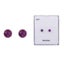Equilibrium Amethyst Studs Carousel 1