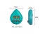 Digital Shower Timer Energy Saver Digital Timer Bathroom Electronic Countdown Carousel 7