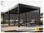Louvre Roof System 6m x 3m Charcoal Carousel 8