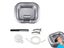 Portable Inflatable Shampoo Basin Bowl Sink for Haircut Dye Hair Wash Grey Carousel 1