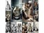 Bathroom Humorous Animal Door Sticker 3D Funny Animal Wallpaper Vinyl Carousel 2