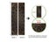Bathroom Humorous Animal Door Sticker 3D Funny Animal Wallpaper Vinyl Carousel 3