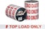TOP LOAD ONLY Printed Tape 48mm x 100mt x 36 Rolls Carousel 1