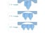 1PC Curtain 130cm Width Rod Pocket Scalloped Curtain Valance Sheer Lace Panels Carousel 7