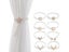 1Pc Curtain Tieback High Quality Elastic Holder Hook Buckle Clip Pretty And Carousel 2