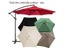 Polyester Sunshade Cloth Outdoor Patio Umbrella Surface Replacement Cloth Carousel 2