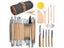 DIY Ceramics Clay Sculpture Polymer Tool Set Beginner's Multi-tools Craft Carousel 2