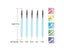 5Pcs 2 Way Polymer Clay Sculpture Tool Pottery Clay Ball Stylus Tools DIY Nail Carousel 2
